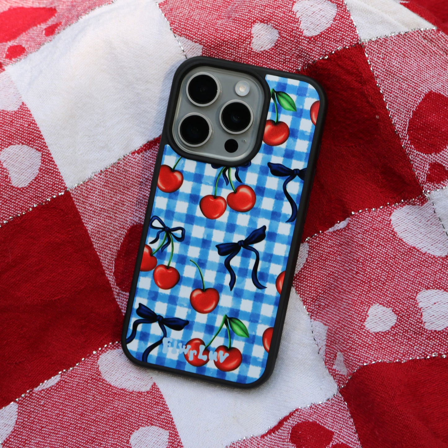Cherry Picnic iPhone Case