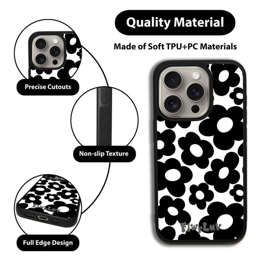 Fleur Noire iPhone Case