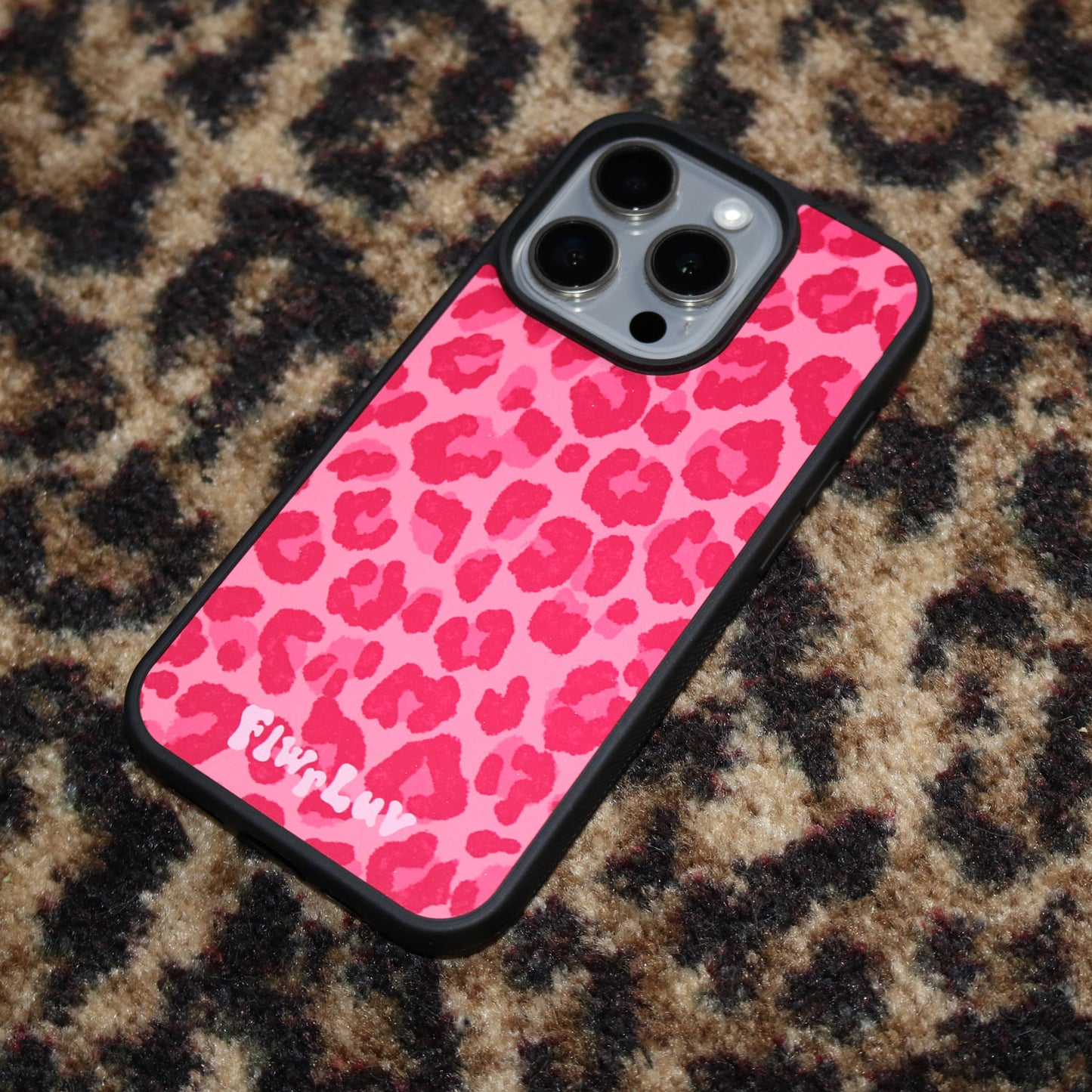 Pink Leopard iPhone Case