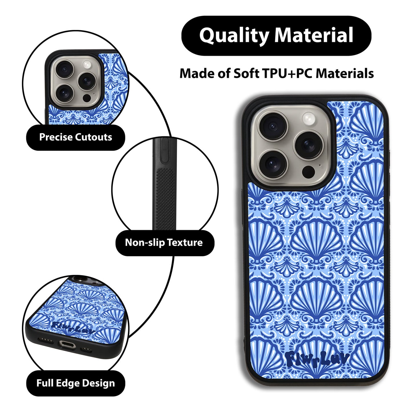 Blue Cove iPhone Case