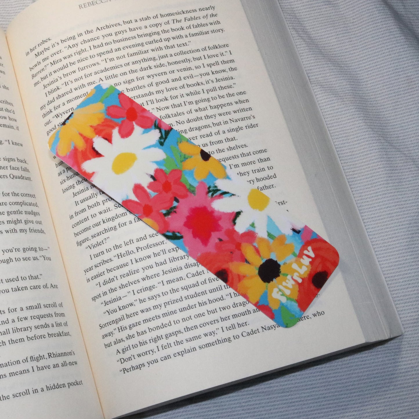 Bright Florals Bookmark