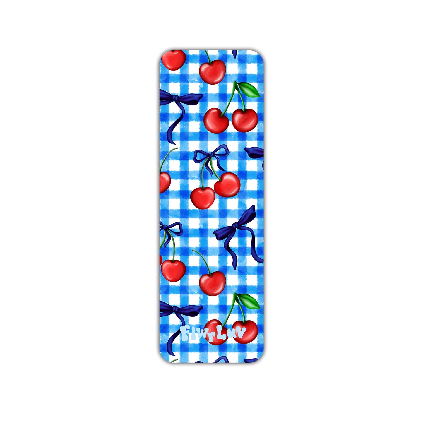 Cherry Picnic Bookmark