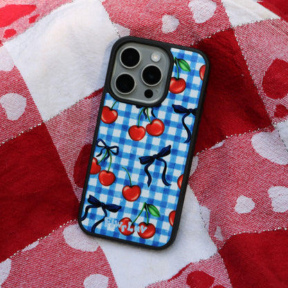 Cherry Picnic iPhone Case