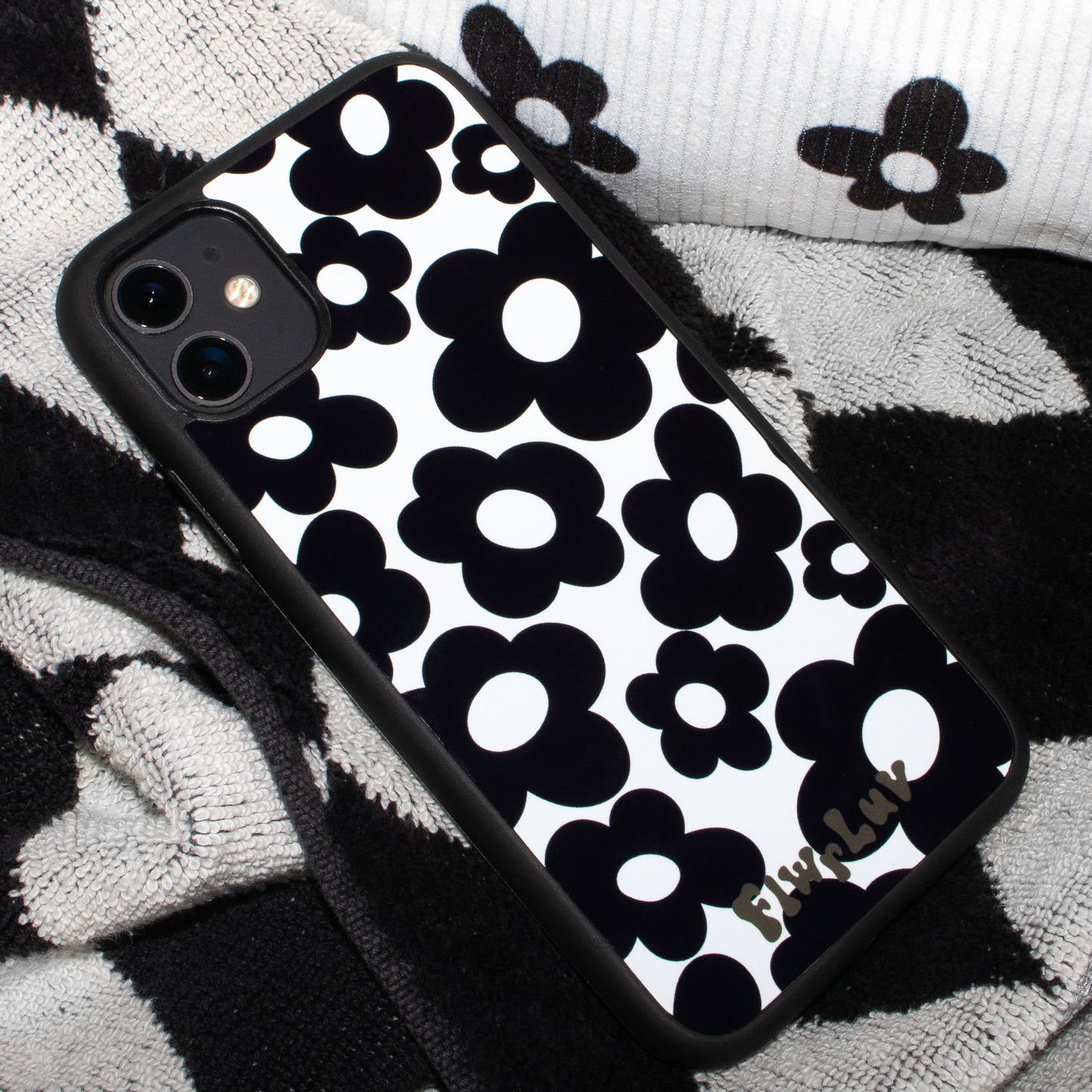 Fleur Noire iPhone Case