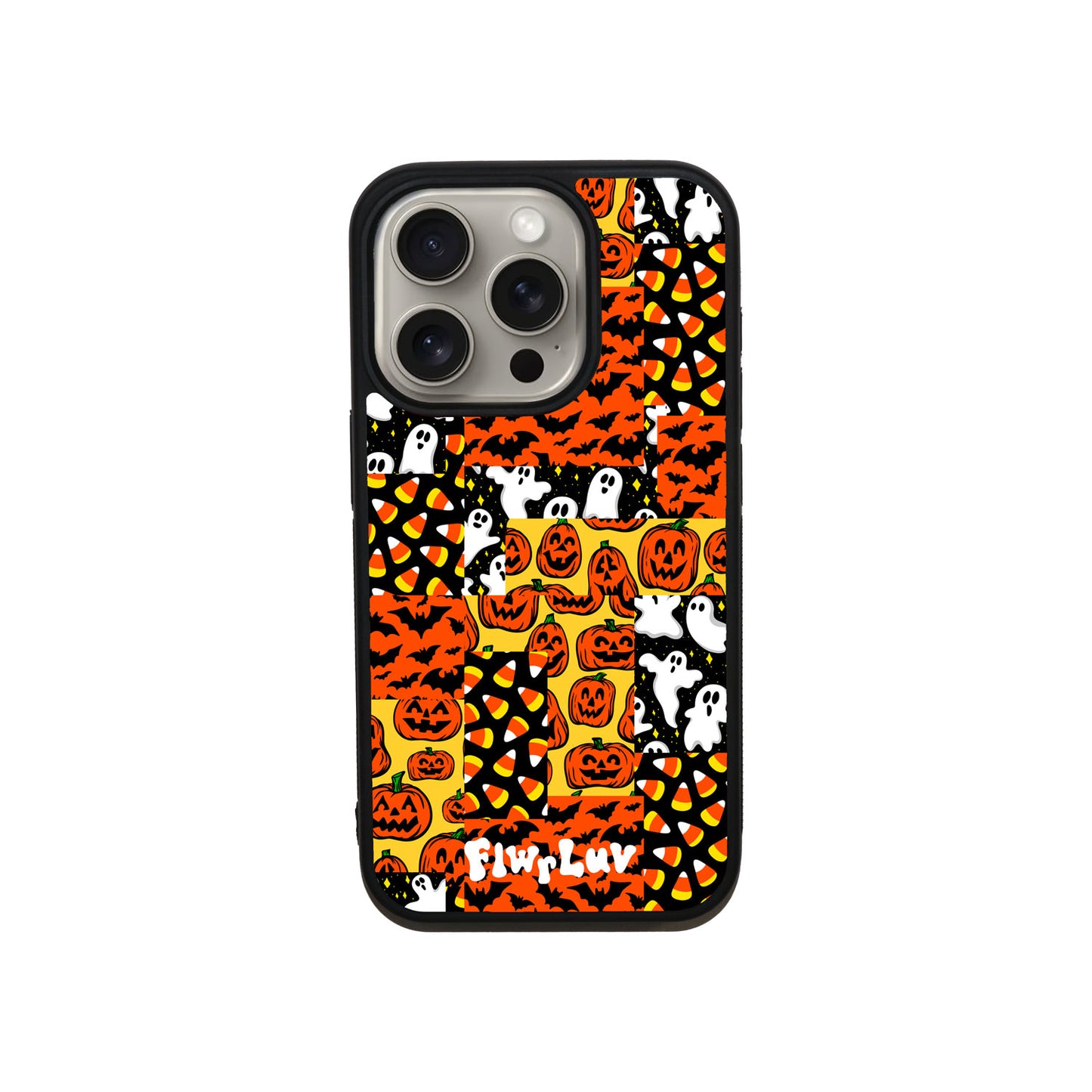 Halloween Patchwork iPhone Case
