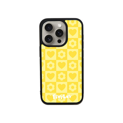 Flwr Luv Checks iPhone Case