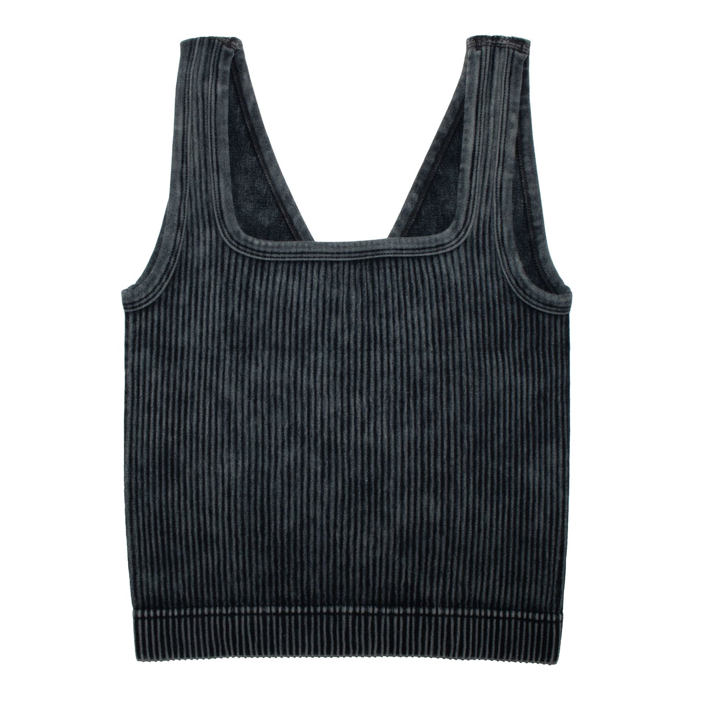 Fleur Noire Ribbed Tank