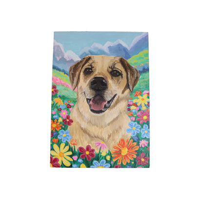 Custom Acrylic Pet Portrait Painting