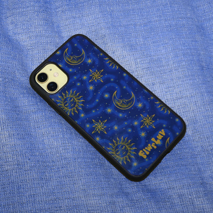 Sun and Moon iPhone Case