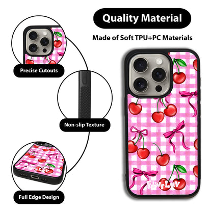 Cherry Picnic iPhone Case