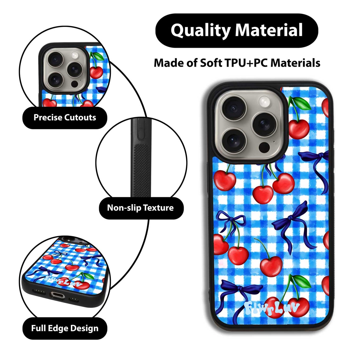 Cherry Picnic iPhone Case