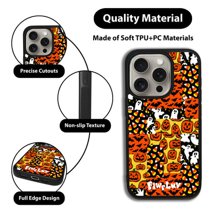 Halloween Patchwork iPhone Case