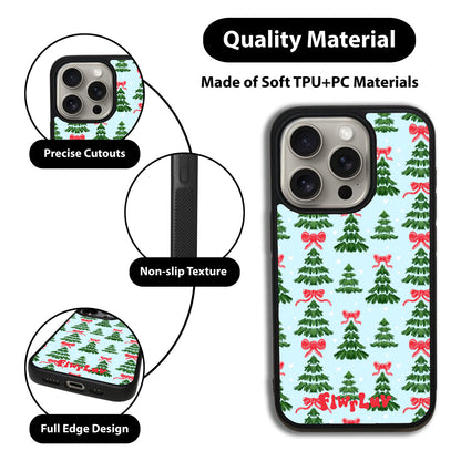 Merry Pines iPhone Case